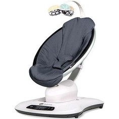 Кресло качалка 4moms МамаРу 4.0 графитовый меш+ вкладыш