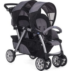 Коляска для двойни Chicco Together Coal