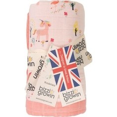 Одеяло Bizzi Growin Wonderland муслин 3 слоя 110*130 BG300