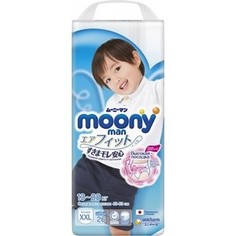 Трусики для мальчиков Moony MAN XXL (13-28 кг) 26 шт NEW 4903111-236305