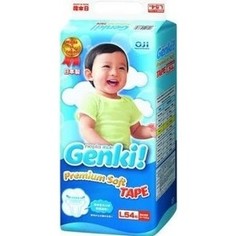 Подгузники Genki L (9-14 кг) 54 шт 4901121-512648 Genki!