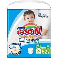Подгузники трусики Goon S (4-9 кг) 62 шт 4902011-850635 Goon.
