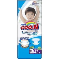 Подгузники Goon XL (12-20 кг) 42 шт 4902011-856248 Goon.