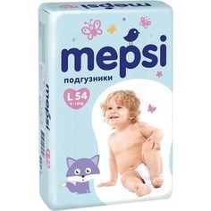 Подгузники трусики Mepsi с рельефным слоем L (9-16кг) 54 шт 4612735-970846