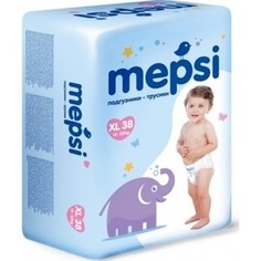 Подгузники трусики Mepsi размер XL (12-22 кг) 38 шт 4612735-970747