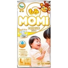 Подгузники Momi L ( 9-14 кг) 50 шт. 4573726-789284