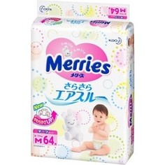 Подгузники Merries M (6-11 кг) 64 шт 4901301-230843