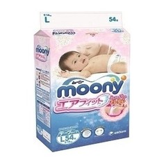 Подгузники Moony L (9-14 кг) 54 шт 4903111-244003