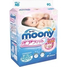 Подгузники Moony NB (до 5 кг) 90 шт 4903111-243785