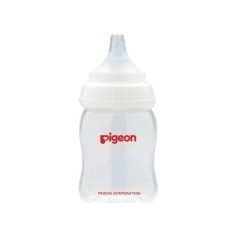 Бутылочка для кормления Pigeon Перистальтик Плюс с широким горлом 160 мл РР 4902508-143707