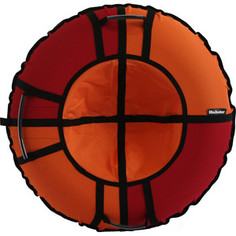 Тюбинг Hubster Хайп красный-оранжевый 90 см