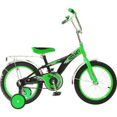 Велосипед 2-х колесный RT KG1606 BA Hot-Rod 16 1s (зеленый)