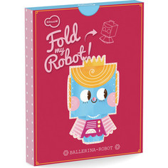 Игрушки из картона Krooom модель Fold my. Робот балерина (k-460)