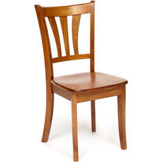 Стул TetChair IGLESIAS с твердым сиденьем (mod. D-84E) дерево гевея, rustic oak (дуб)