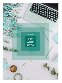 Бизнес-блокнот BG My Work Space А4 80 листов ББ4т80_лг 7153