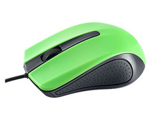 Мышь Perfeo Rainbow USB 1.8m Black-Green PF_3442
