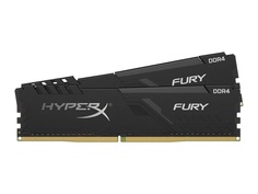 Модуль памяти HyperX Fury Black DDR4 DIMM 3200Mhz PC-25600 CL16 - 8Gb Kit (2x4Gb) HX432C16FB3K2/8 Kingston