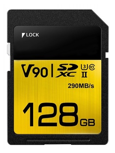 Карта памяти 128Gb - A-Data Premier One Secure Digital XC UHS-II U3 Class 10 ASDX128GUII3CL10-C