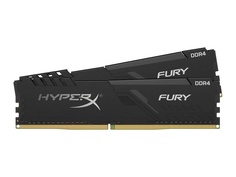 Модуль памяти HyperX Fury Black DDR4 DIMM 2666Mhz PC-21300 CL16 - 32Gb Kit (2x16Gb) HX426C16FB3K2/32 Kingston