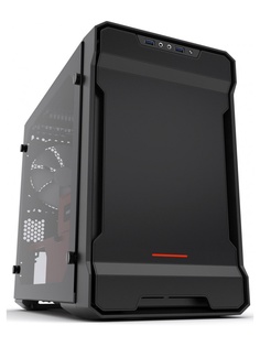 Корпус Phanteks Enthoo Evolv ITX Tempered Glass Mini ITX Black-Red Edition PH_ES215PTG_SRD