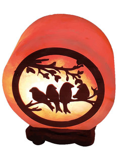 Солевая лампа Wonder Life Круг- 5 Птички 2-3кг SLL-12508