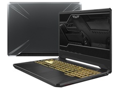 Ноутбук ASUS ROG FX505DU-BQ061 90NR0271-M03050 (AMD Ryzen 7-3750H 2.3GHz/8192Mb/1000Gb + 128Gb SSD/nVidia GeForce GTX 1660 Ti 6144Mb/Wi-Fi/Bluetooth/Cam/15.6/1920x1080/No OS)