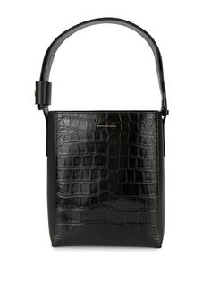 Marge Sherwood croc effect tote bag