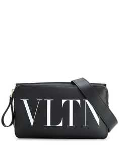 Valentino поясная сумка с логотипом VLTN