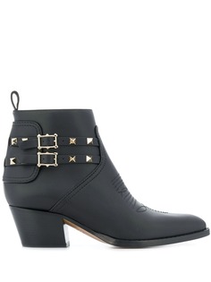 Valentino Garavani ботильоны Rockstud