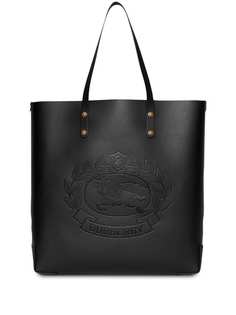 Burberry сумка-тоут с тисненым логотипом