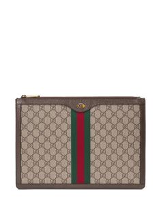 Gucci папка для документов с узором GG Supreme