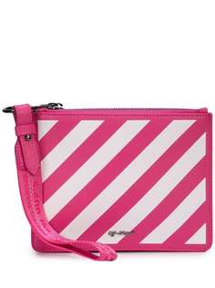 Off-White клатч Diag Double