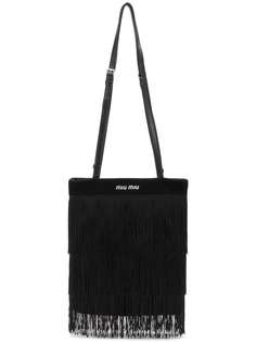 Miu Miu сумка на плечо с бахромой
