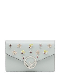 Fendi embellished logo mini bag