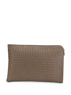 Bottega Veneta клатч с плетением Intrecciato