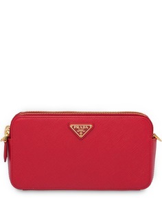 Prada мини-сумка на плечо из кожи Saffiano