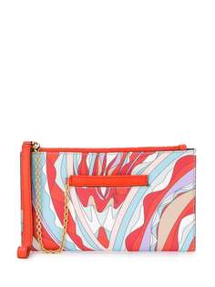Emilio Pucci клатч с принтом