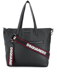 Dsquared2 сумка-тоут с металлическим логотипом