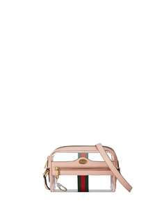 Gucci прозрачная мини-сумка Ophidia