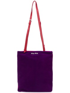 Miu Miu сумка на плечо с бляшкой с логотипом