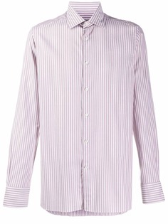 Ermenegildo Zegna рубашка в полоску