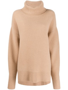 N.Peal свитер оверсайз с высоким воротником