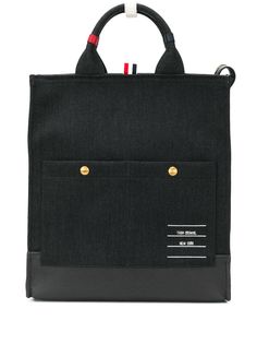Thom Browne сумка-тоут с логотипом