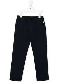 Paul Smith Junior фактурные брюки с эластичным поясом