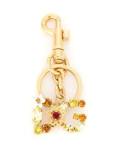 Dolce & Gabbana декорированный брелок для ключей DG
