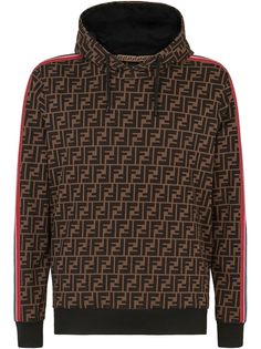 Fendi худи с монограммой FF