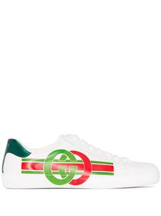 Gucci кеды Ace с логотипом Interlocking G