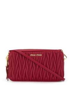 Miu Miu стеганая сумка через плечо