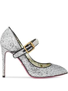 Gucci туфли-лодочки с блестками