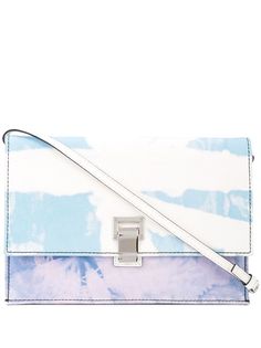 Proenza Schouler джинсовая сумка с принтом тай-дай